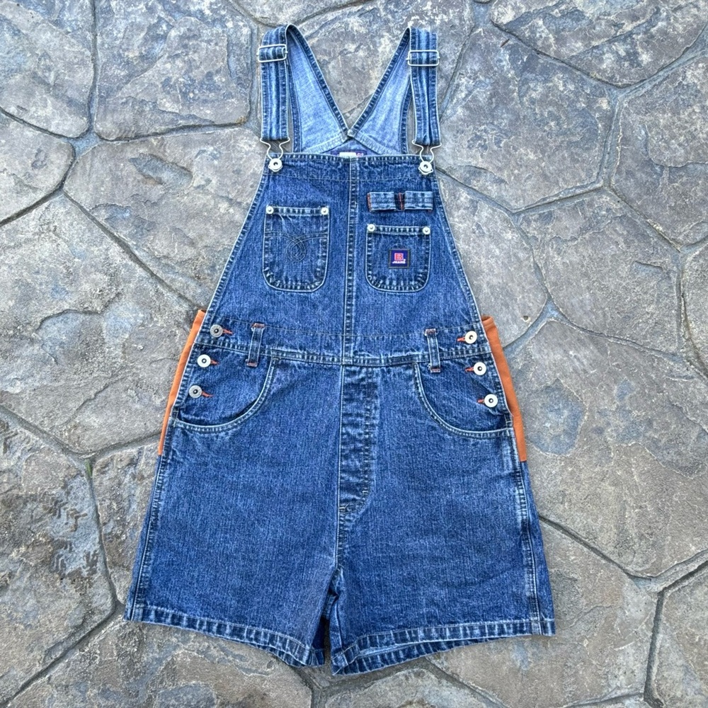 BUM Equipment Denim Short Overalls